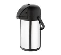 Olympia Pump Action Airpot 320X150mm 19 L Teapot Thermos Flask - New Features
