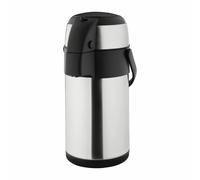Olympia Pump Action Airpot 25L 330X151mm Stainless Steel Teapot Infuser