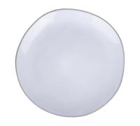 Olympia Raw Stoneware Coupe Plates 220mm, Charcoal, Pack of 6