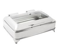 Olympia Rectangular Electric Chafer Made of Stainless Steel 250x590x455mm 8L