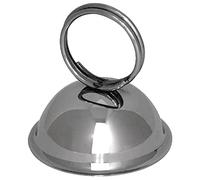 Olympia Ring Dome Menu Card Holder Stainless Steel DM220, 58x60mm