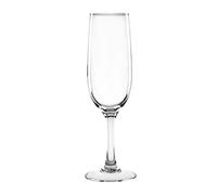 Olympia Rosario Champagne Flutes Glasswasher Safe Pack of 6, Clear, 170 ml