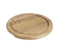 Olympia Round Acacia Wood Serving Board for 200mm Dome, 246x20mm