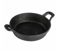 Olympia Round Cast Iron Eared Dish for Oven to Table Service Non Stick - 180mm