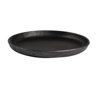 Olympia Round Cast Iron Sizzle Platter 220mm Serving Catering Tray Commercial