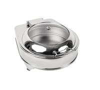 Olympia Round Electric Chafer 490X425X240mm Stainless Steel & Glass Dish
