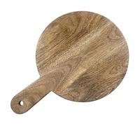 Olympia Round Handled Display Stand Mango Wood with Metal Legs, 350x250x80 mm