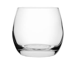 Olympia Rounded Rocks Tumblers 330ml (6 Pack) - Short Drinking Glasses for Water, Soda, Juice FT572