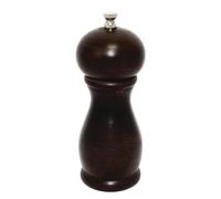 Olympia Dark Wood Salt and Pepper Mill 6In Kitchen Spice Grinder Shaker