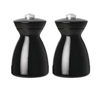 Olympia Dark Wood Salt and Pepper Mill with Ceramic Grinding Mechanism - 115mm