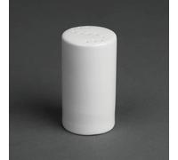 Olympia Salt Shaker in White Fully Vitrified - Tableware - 80mm 12pc