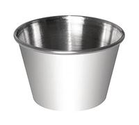 Olympia Sauce Cup St/St 8Oz Stainless Steel Bowls Serving Restaurant Kitchen 12pc