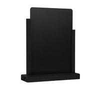 Olympia Elegant Tableboard in Black A4 297x210mm - Easy Wipe, Durable, Commercial Kitchen Restaurant Café Tabletop Menu Notice Display Sign Chalkboard
