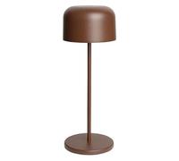 Olympia Siena Table Lamp Round Dome Chestnut - 300mm