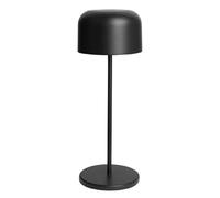 Olympia Siena Table Lamp Round Dome Black - 300mm