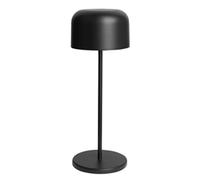 Olympia Siena Table Lamp Round Dome Black 300mm