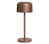 Olympia Siena Table Lamp Round Dome Chestnut 200mm