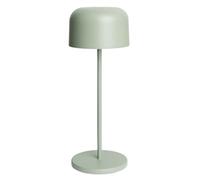 Olympia Siena Table Lamp Round Dome Sage 300mm
