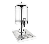 Olympia Single Juice Dispenser in Silver Made of Stainless Steel 6.5Ltr