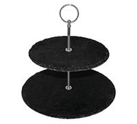 Olympia Slate Etagere - 2 Tier 250mm