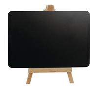 Olympia Small A5 Round Edged Chalkboard Table Bench Top Sign, Writing Surface: 210(H) x 148(W)mm, Weather Resistant, Use with Liquid Chalk Markers, Fits Easel GF317 (Sold Separately) | CL309