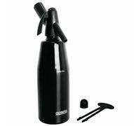 Olympia Soda Siphon Black 1L with New Useful Features for Better Experience