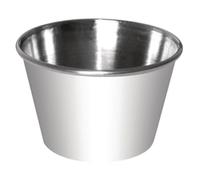 Olympia Stainless Steel 115ml Sauce Cups (12 Pack)