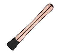 Olympia Stainless Steel Cocktail Muddler DR602, Copper