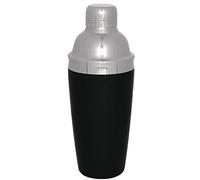 Olympia Stainless Steel Cocktail Shaker 700ml, Black PVC Cover