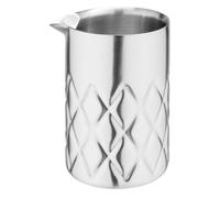 Olympia Double Wall Mixing Glass Stainless Steel - 139x86mm