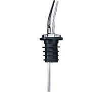 Olympia Stainless Steel Fast Flow Spirit Speed Pourer, C166 | Fits standard bottles for controlled dispensing of syrups, olive oil, vinegar and liquor in busy commercial bars.