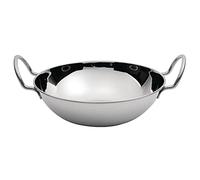 Olympia Stainless Steel Flat Bottomed Serving Dish, 154mm