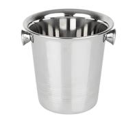 Olympia Stainless Steel Ice Bucket with Handles & Etch Detail, 1050ml