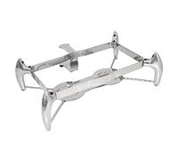 Olympia Stainless Steel Induction Chafer Frame for GD155 | Securely holds GD155 chafing pans in place for professional hot food presentation at commercial buffet setups.