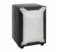 Olympia Stainless Steel Napkin Dispenser Black