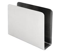 NISBETS CL337 Napkin Holder Square, Stainless Steel, 120 mm x 150 mm x 40 mm