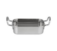 Olympia Stainless Steel Rectangular Presentation Dish, 140x90mm