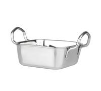 Olympia Stainless Steel Table Presentation Square Dish, 115x115mm