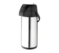 Olympia Stainless Steel Topped Pump Action Airpot 3Ltr - CN641