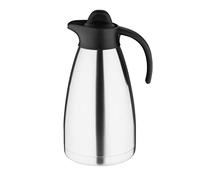 Olympia Vacuum Jug 1.5L Pack of 1: Brushed Stainless Steel, Insulated, Screwtop