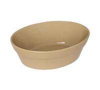 Olympia Stoneware Oval Mini Oven Bowls Set 145 x 104mm (6 Pack) - Small Pie Dish, Serving Bowls C104