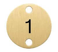 Olympia Table Numbers Bronze (1-5)