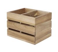 Olympia Table Organiser Acacia Wood 210x160x150mm