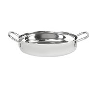 Olympia Table Presentation Double Handle Dish Stainless Steel, 180 mm