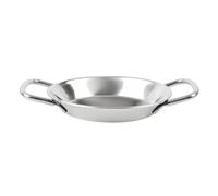 Olympia Table Presentation Mini Paella Pan Stainless Steel, 150 mm