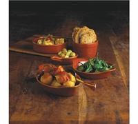Olympia Rustic Mediterranean Large Dishes 134mm Food Serving Bowls 6pc