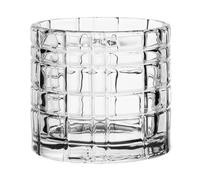 Olympia Tealight Holder Glass Geo - 64x57mm (Box 6)