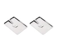 Olympia Tip Tray Corrosion and Weather Resistant Made of Stainless Steel (Pack of 2)
