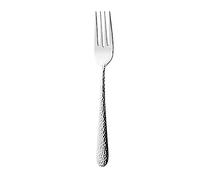 Olympia Tivoli Table Fork 18/10 Stainless Steel, Pack of 12 | Mirror polished finish and smooth edges provide an elegant look, built durable for high-volume commercial catering use.