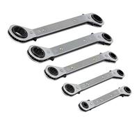 Olympia Tools 5 Pieces Offset Ratchet Combination Wrench